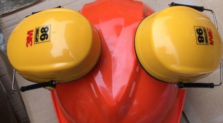 Supplied of PPE - Hard Hat with Mounted Ear Muf